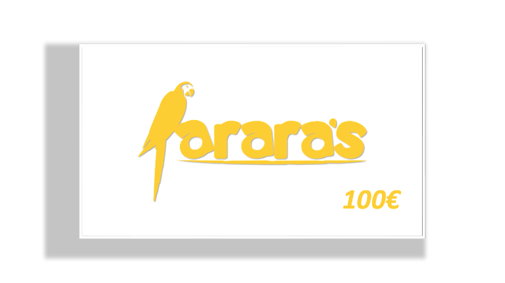 Carte cadeau Arara's 100€