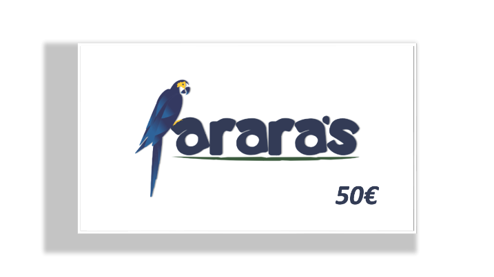 
                  
                    Carte cadeau Arara's 50€
                  
                