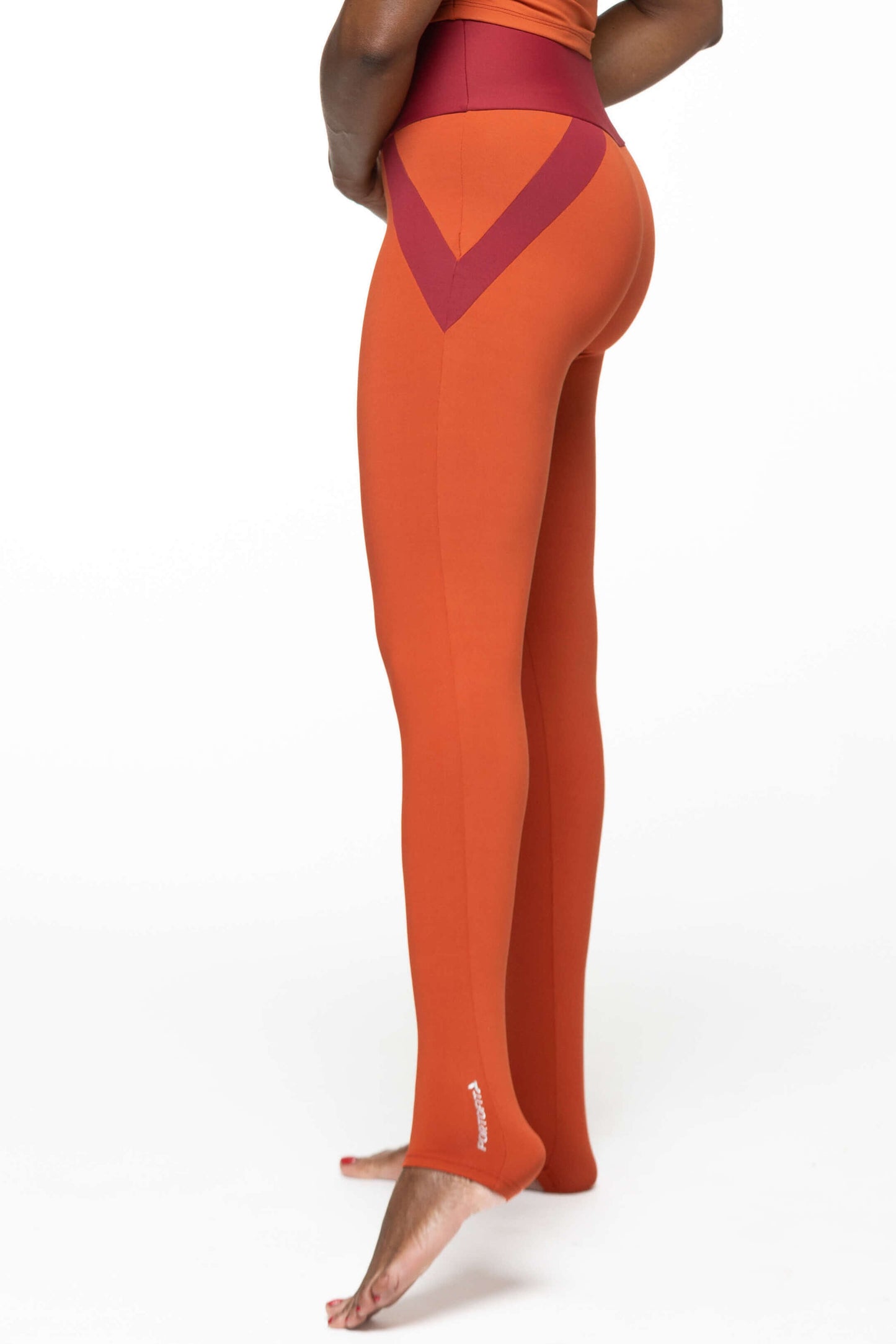 Legging Supra Telha Orange profil
